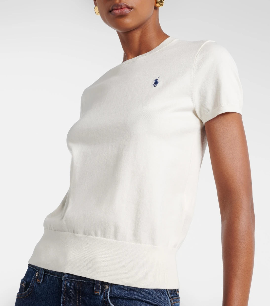 Polo Ralph Lauren - Logo cotton-blend top