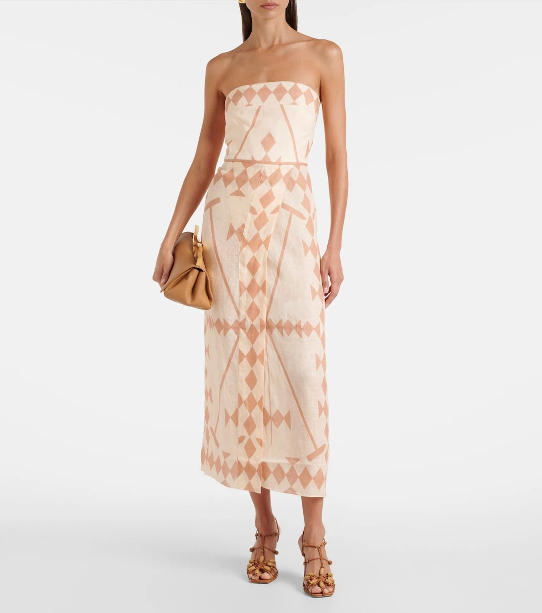 Johanna Ortiz - Printed linen maxi dress