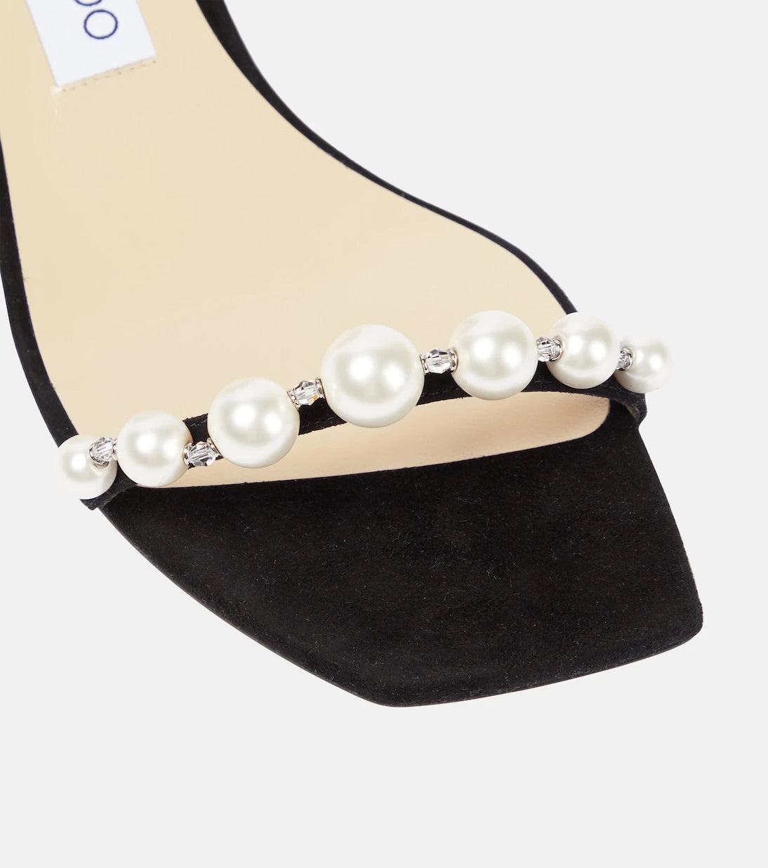 Jimmy Choo - Amara 45 embellished suede sandals