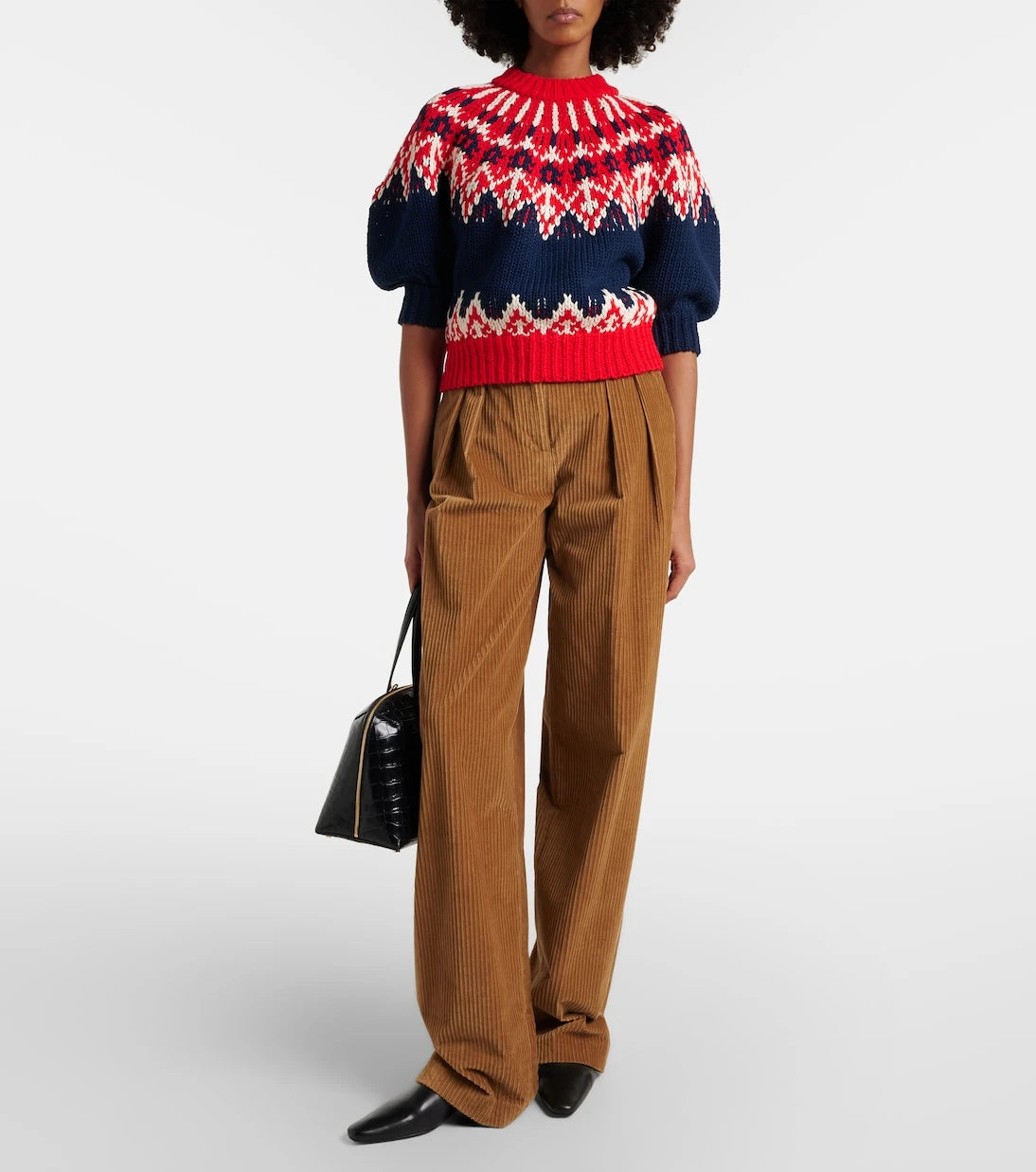 Altuzarra - Marty Fair Isle cotton sweater