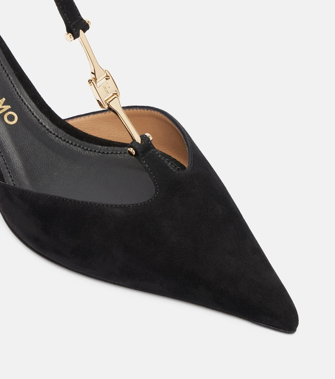 Ferragamo - Traci 40 suede pumps
