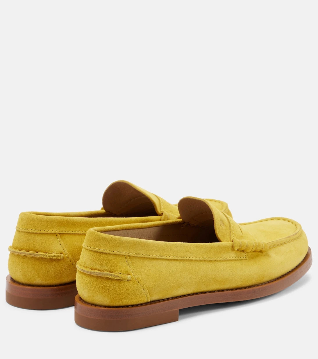 Tod's - Suede penny loafers