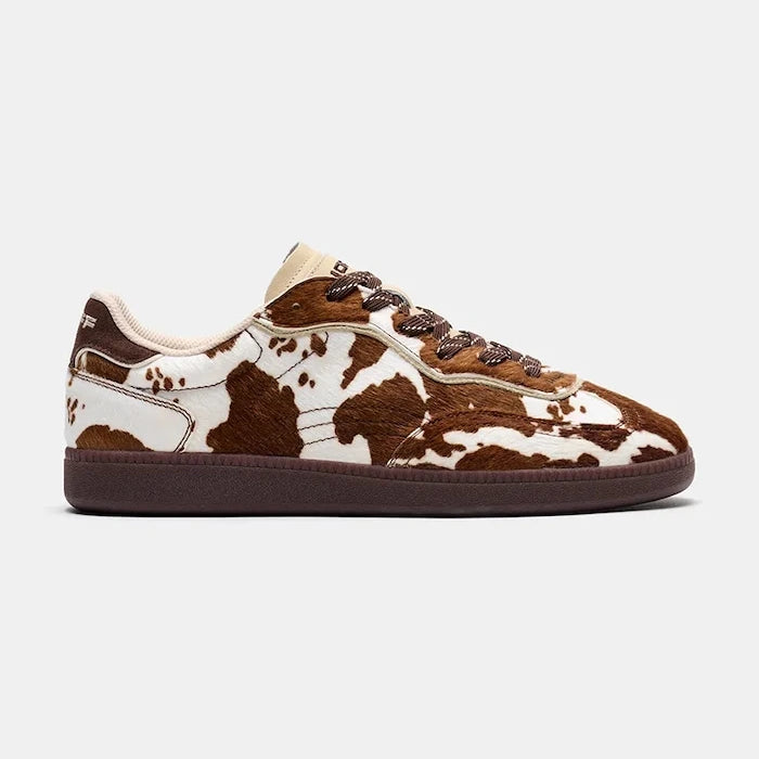 Hoff PARK PRINT BROWN маратонки дамски от кожа