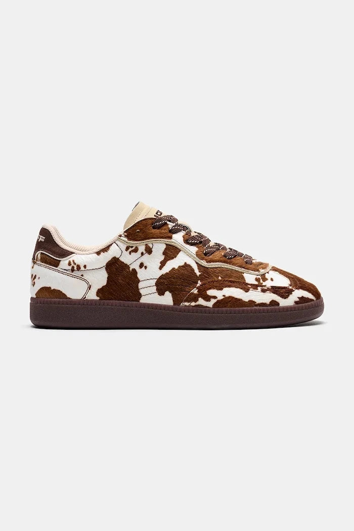 Hoff PARK PRINT BROWN маратонки дамски от кожа
