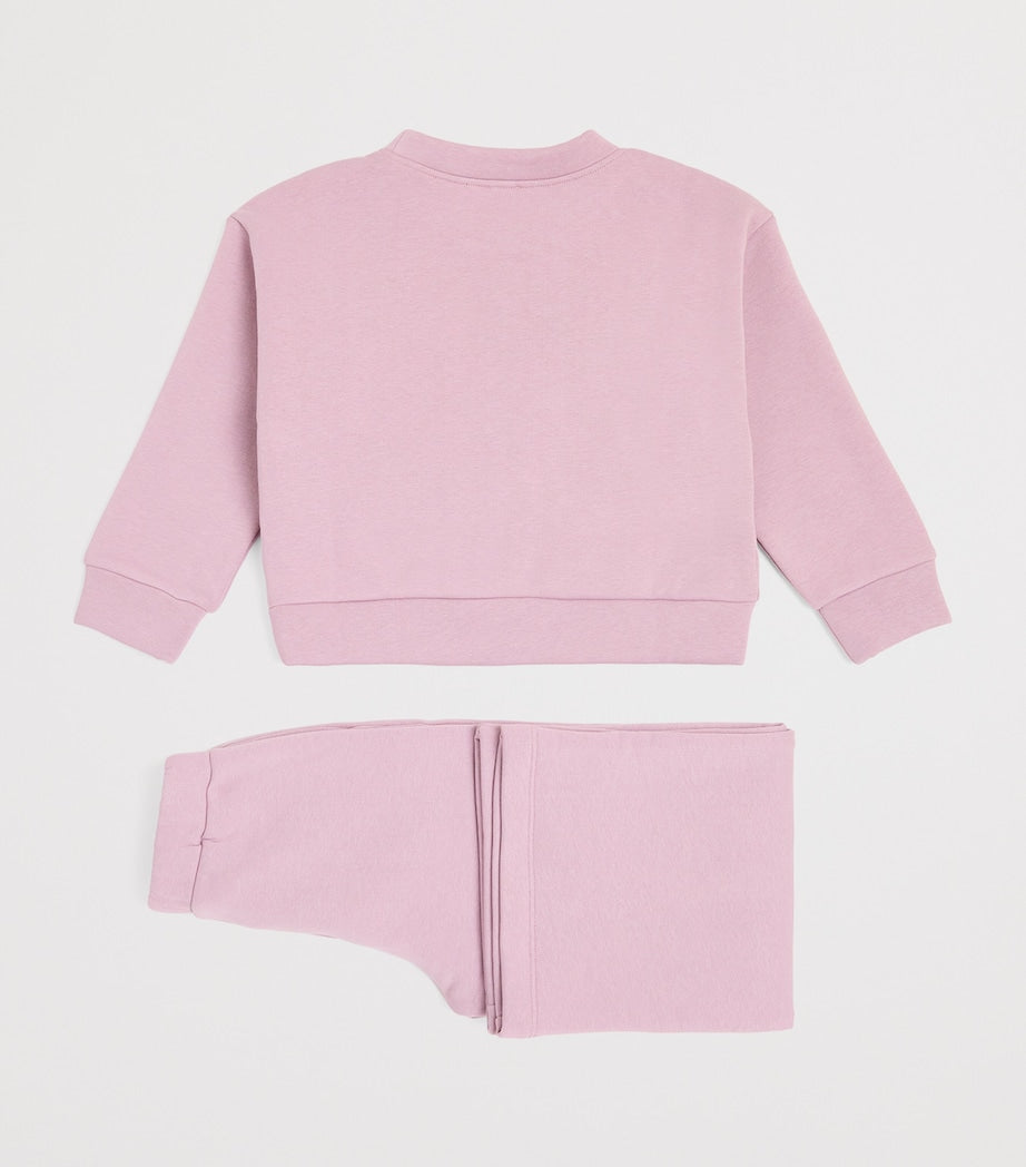 Floral-Detail Sweatshirt and Trousers Set (2-14 Years)