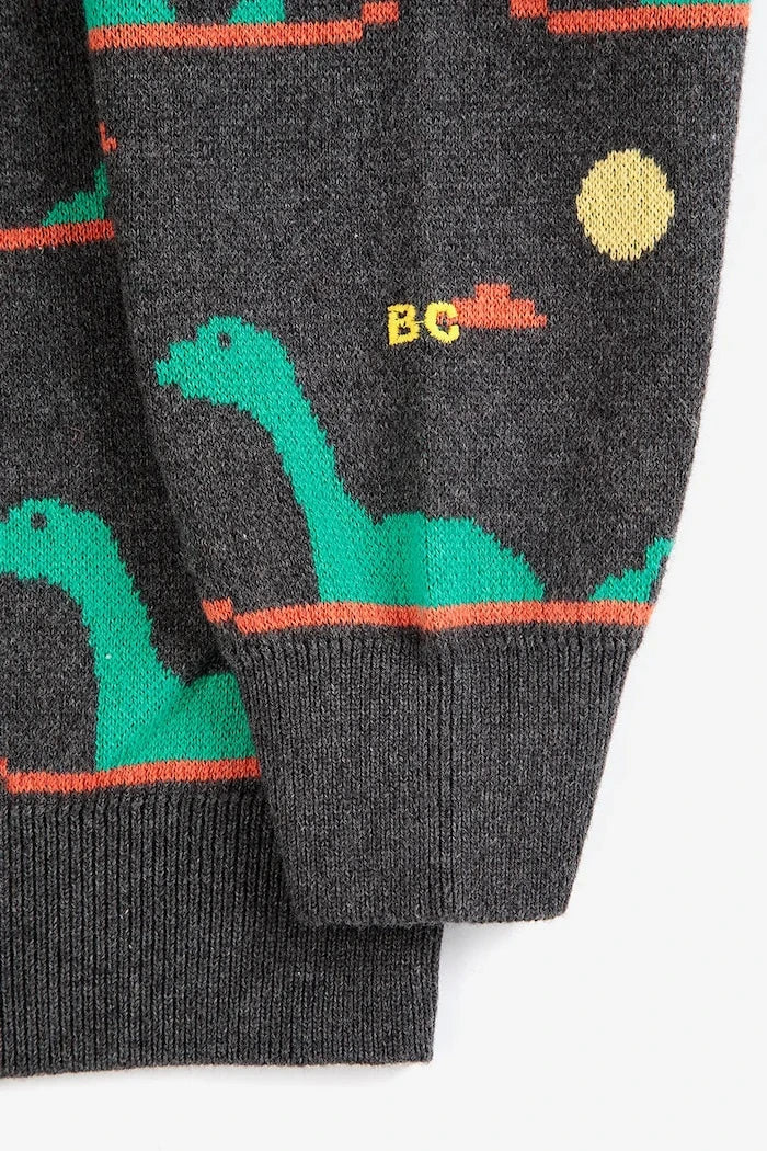 Bobo Choses Çocuklar için pamuklu Lake Monster kazak