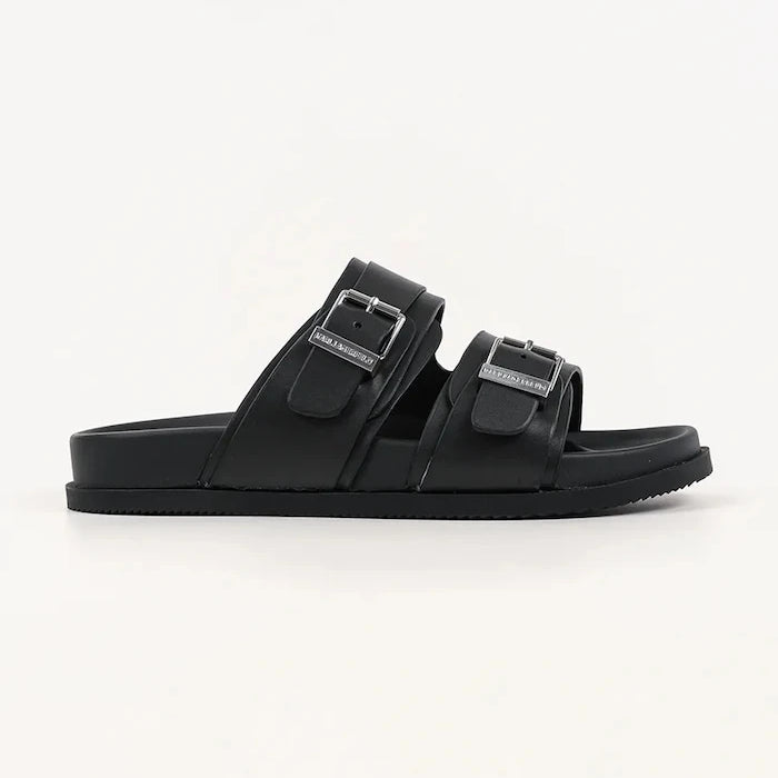 Karl Lagerfeld чехли мъжки от кожа Kaden