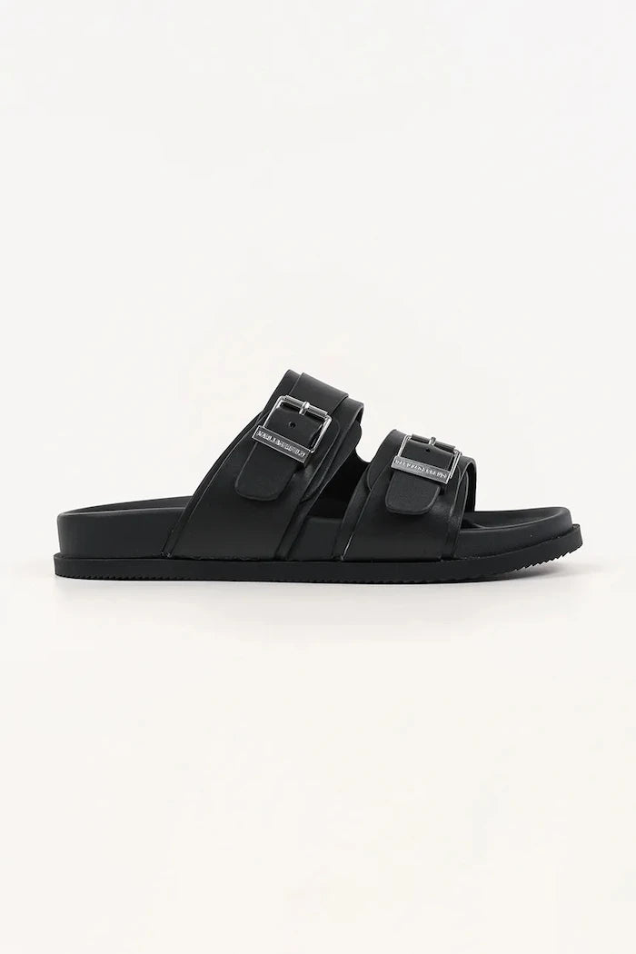 Karl Lagerfeld чехли мъжки от кожа Kaden