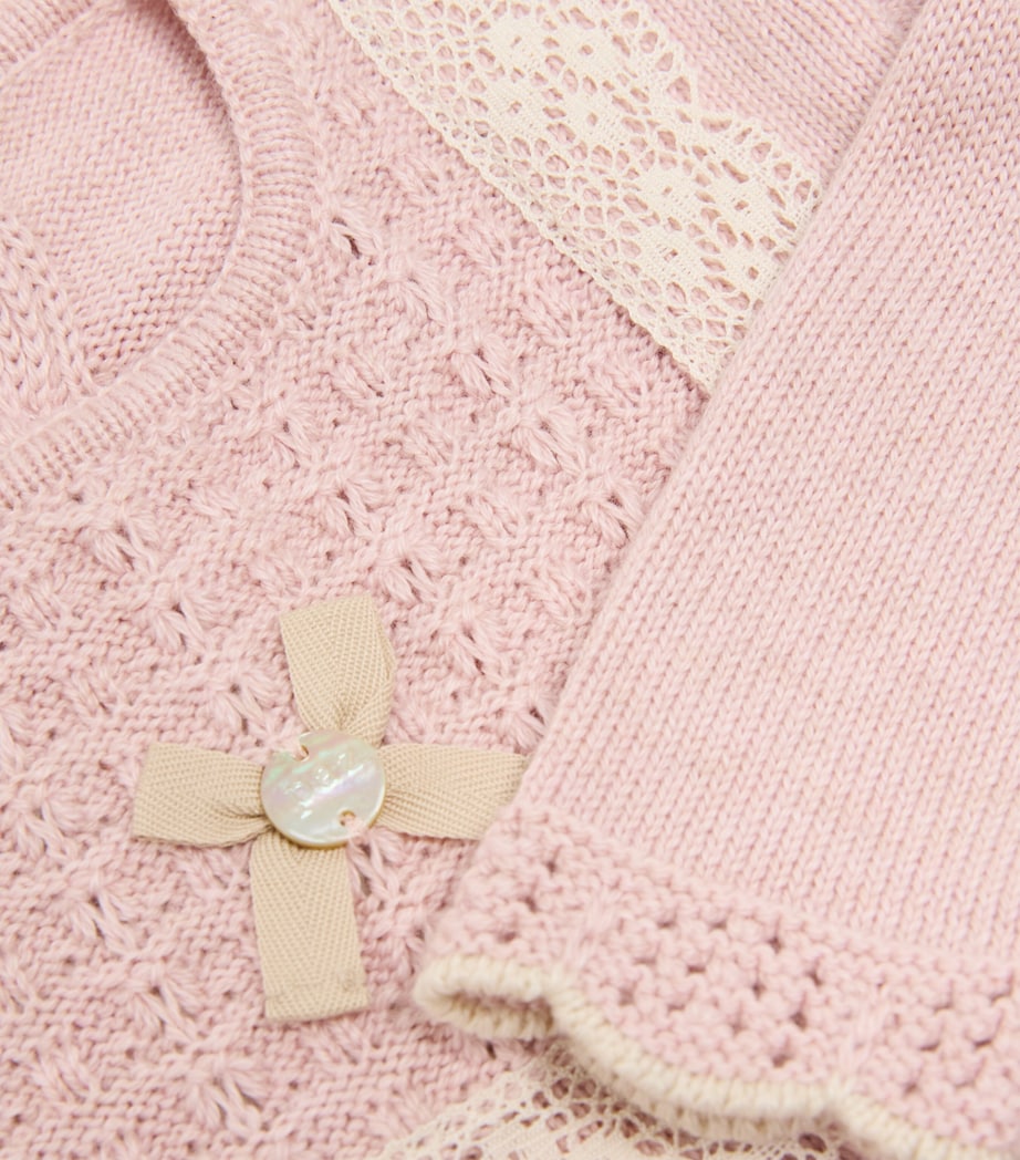 Cotton-Blend Knitted Dress (12 Months)