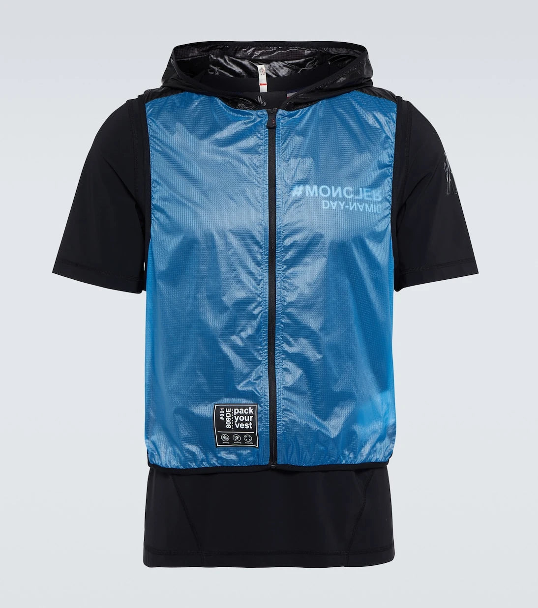 Moncler Grenoble - Technical short-sleeved vest
