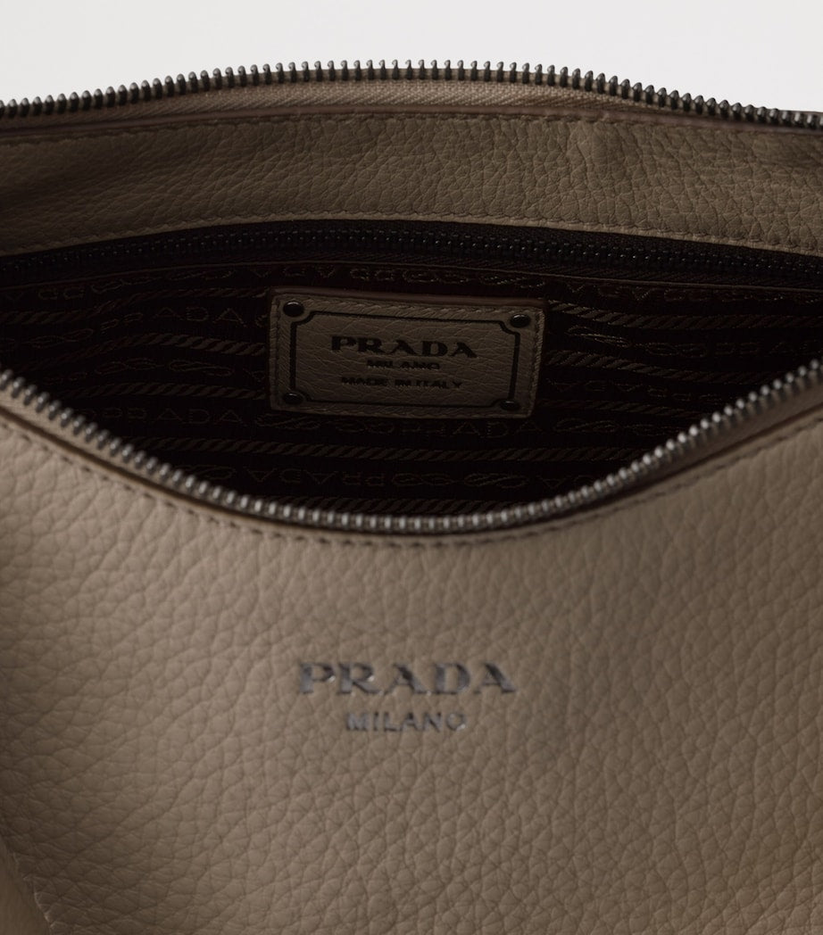 Large Leather Aimée Shoulder Bag