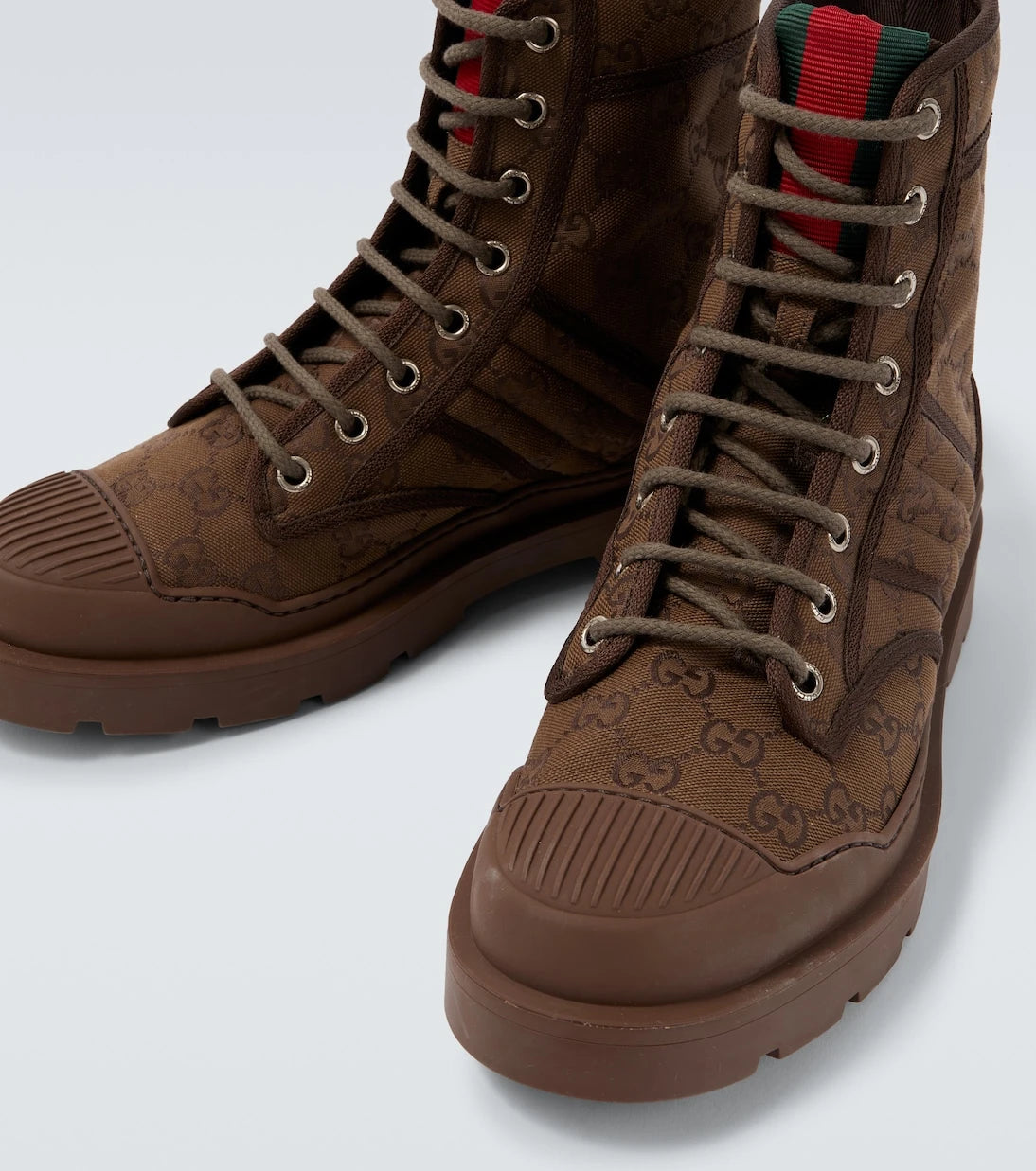 Gucci - أحذية الكاحل الجديدة Sherlin GG Canvas