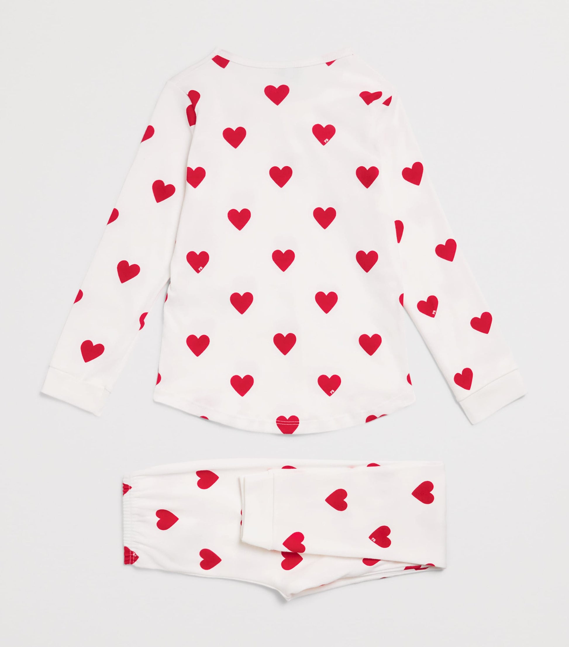 Cotton Heart Pyjama Set (4-12 Years)