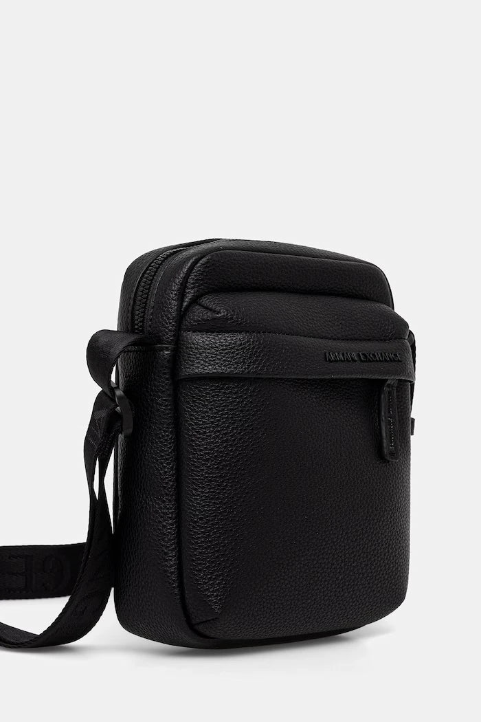Armani Exchange Erkek Suni Deri Omuz Çantası