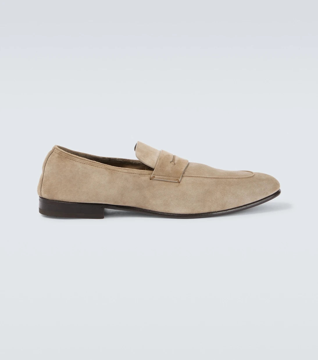 Zegna - L'Asola suede penny loafers
