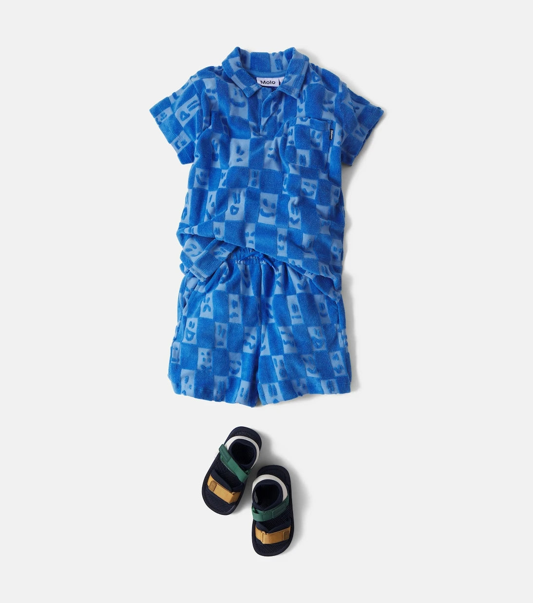 Molo - Abay cotton-blend terry shorts