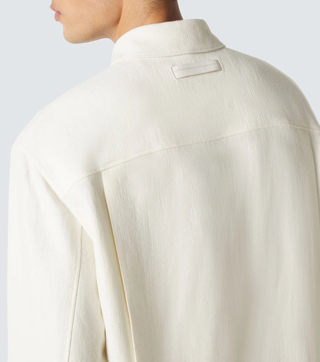 Zegna - Wool and linen overshirt