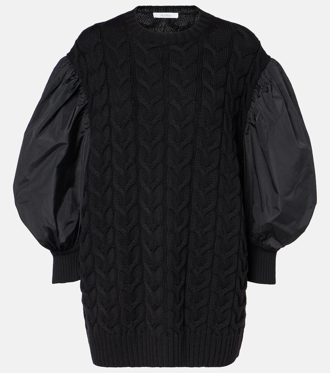 Max Mara - Ancella knitted wool minidress