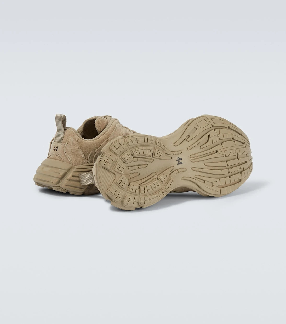 Balenciaga - Monday suede sneakers
