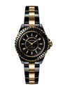 CHANEL Yellow Gold, Ceramic and Diamond J12 Calibre 12.2 Watch 33mm