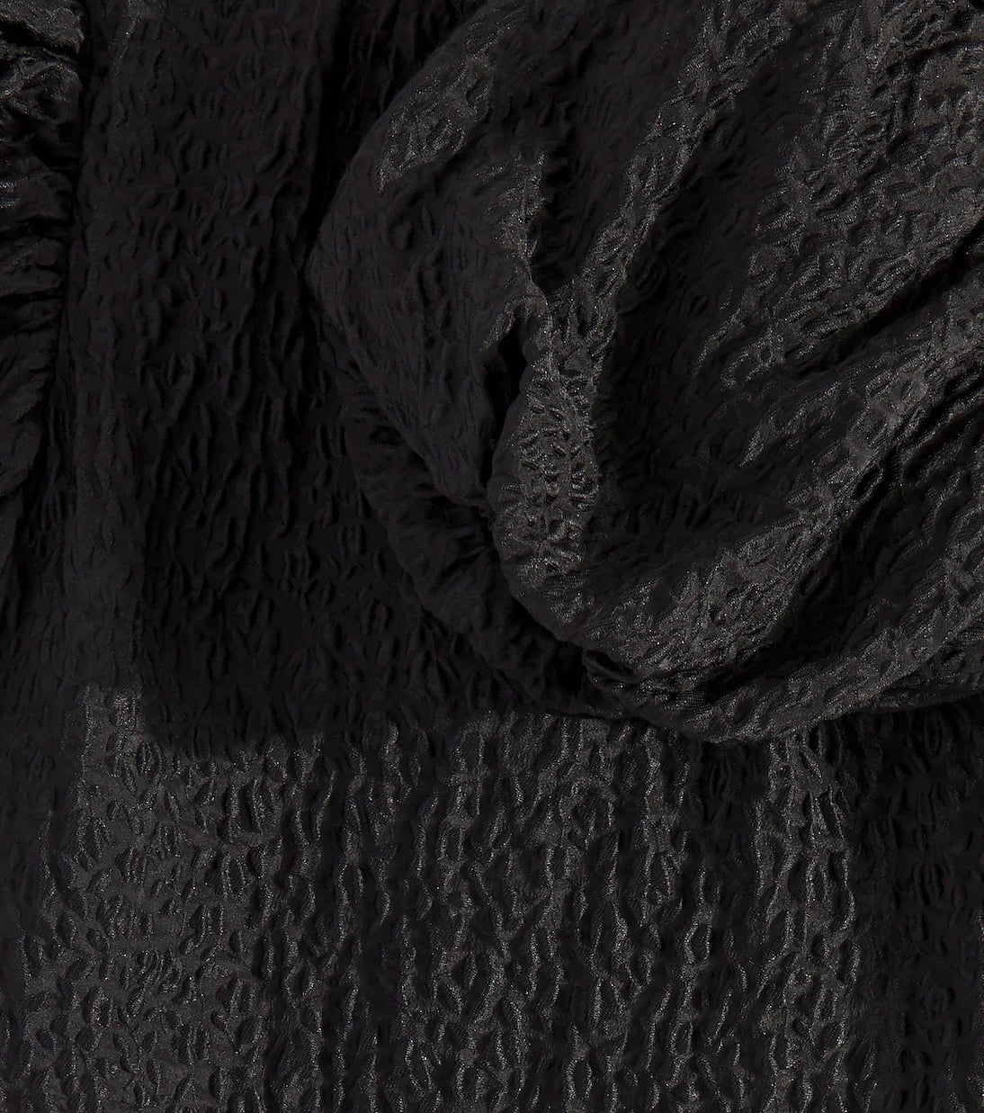 C'era Una Volta - Koko puff-sleeve brocade dress