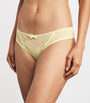 Maison Lejaby Yellow Embroidered Intuition Tanga