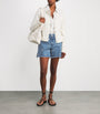 Rag & Bone Blue Denim Embellished Aspen Shorts