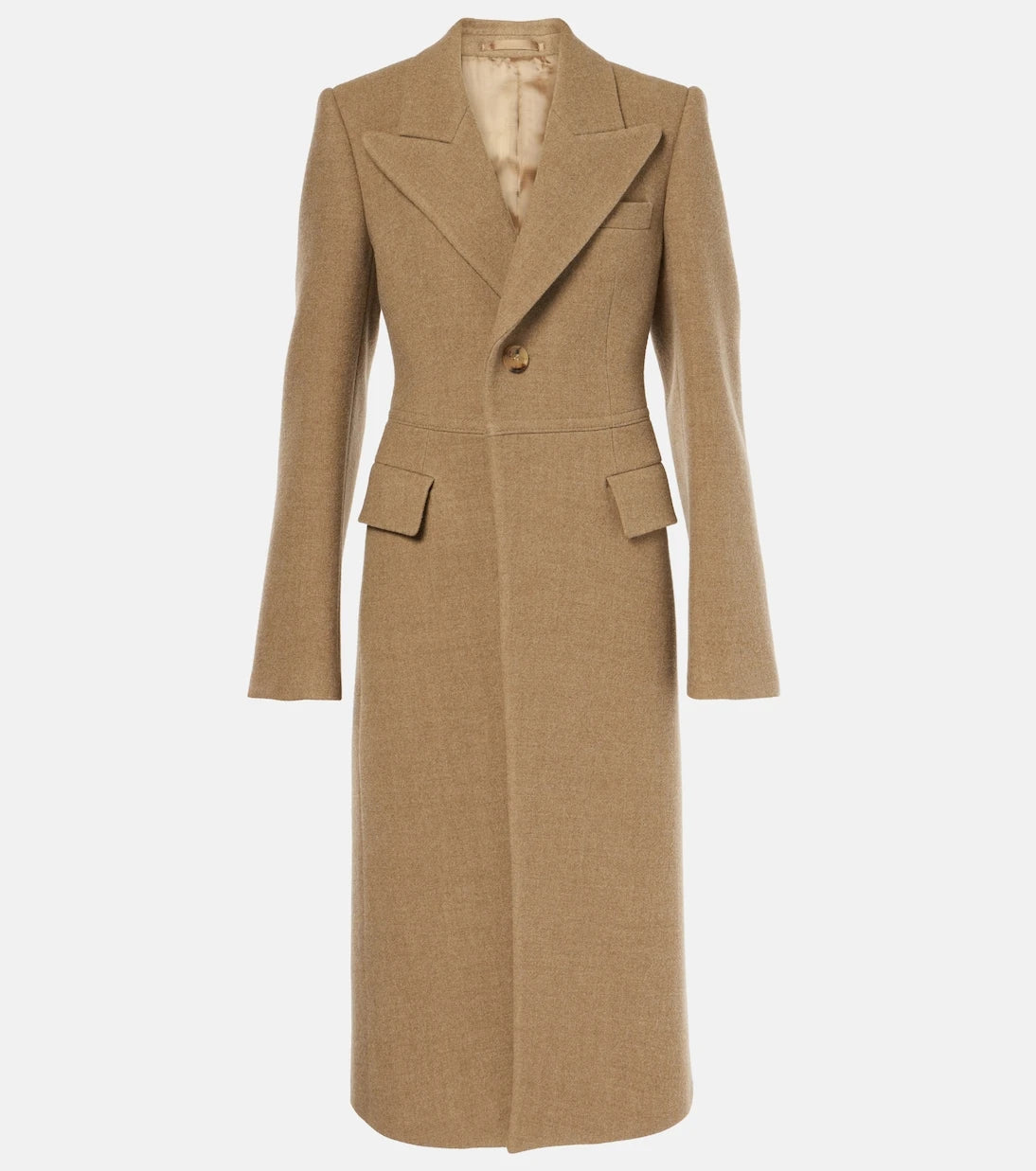 Burberry - Single-breasted wool coat