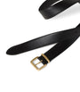 Black Leather Belt