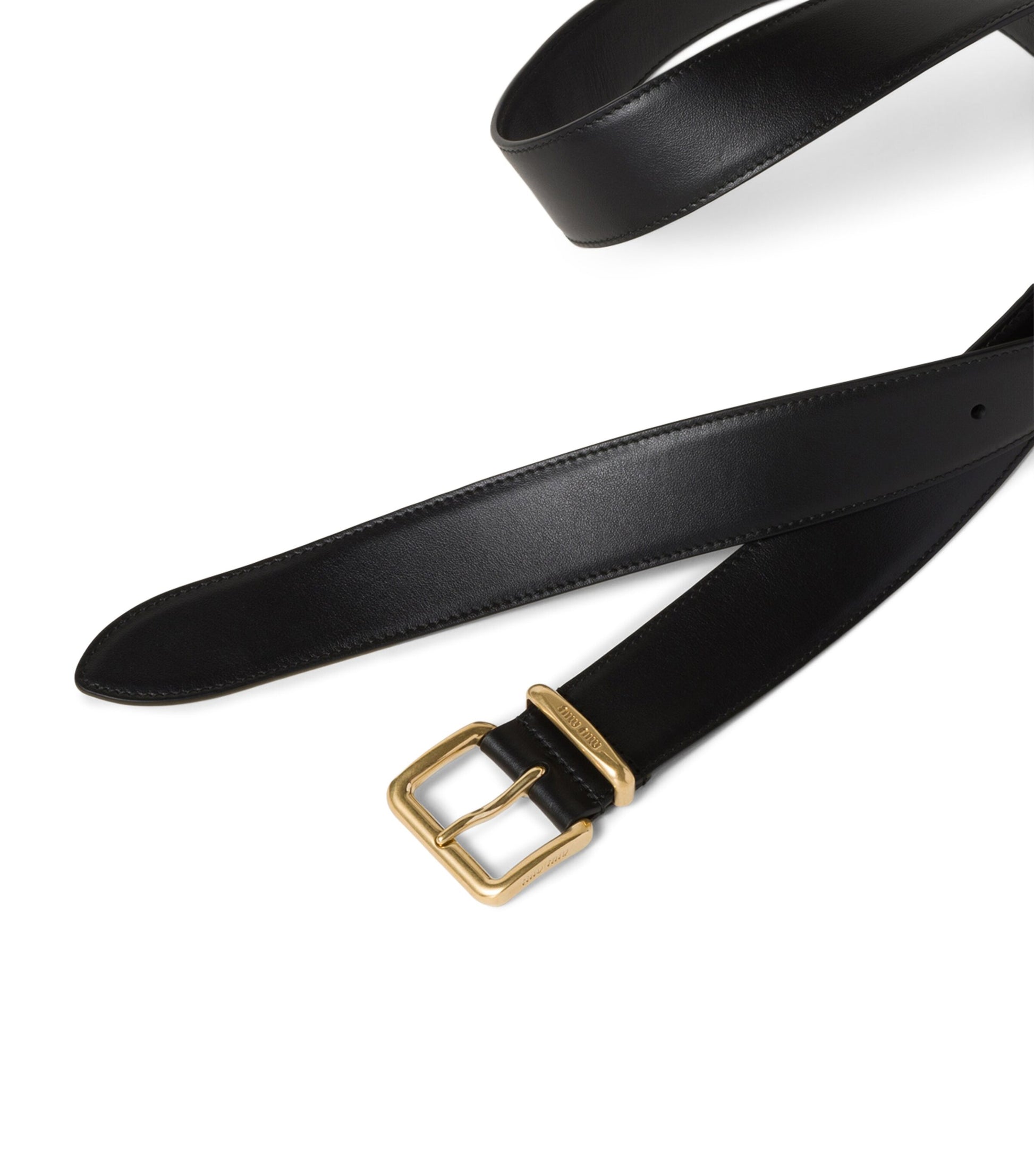 Black Leather Belt