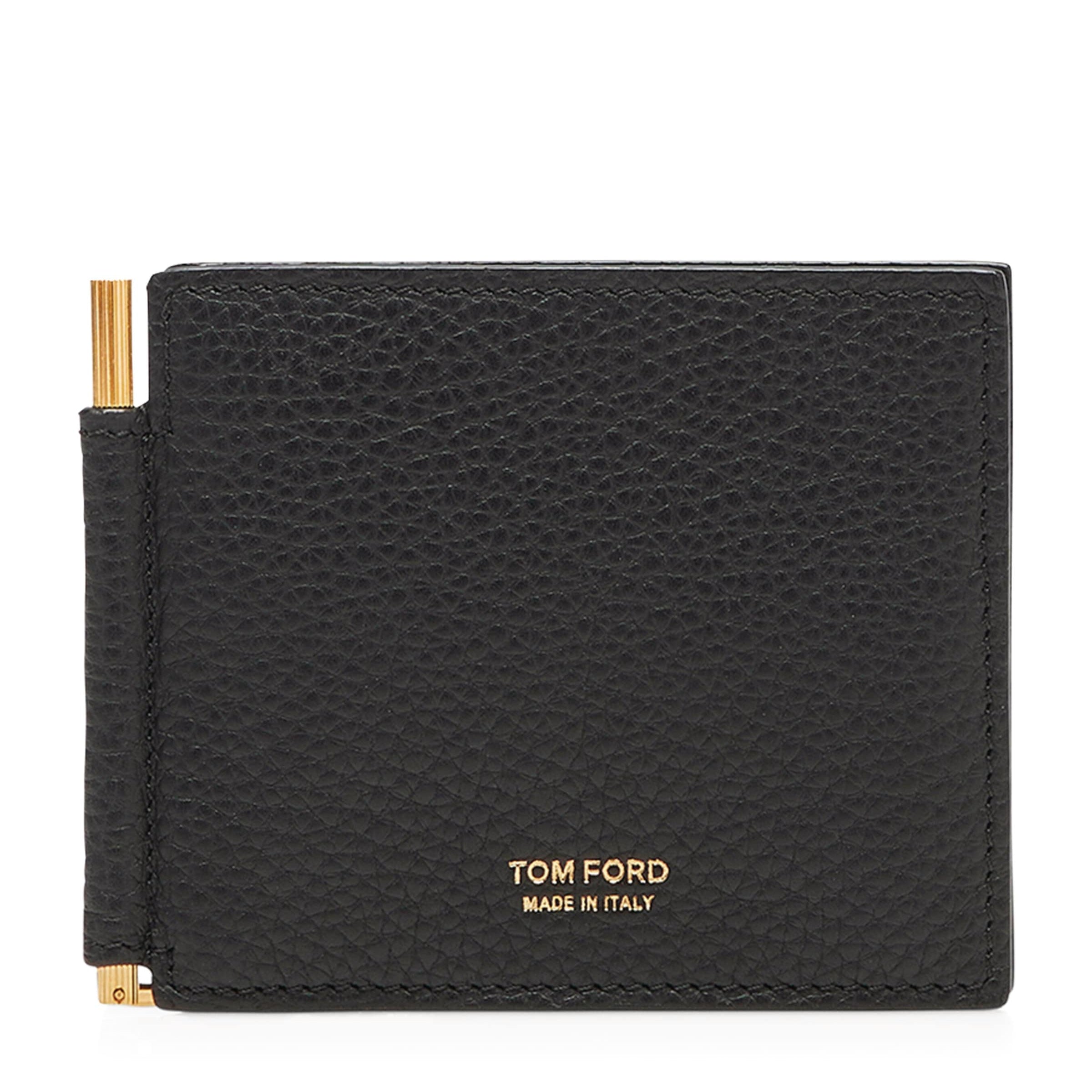 Leather Money Clip Wallet