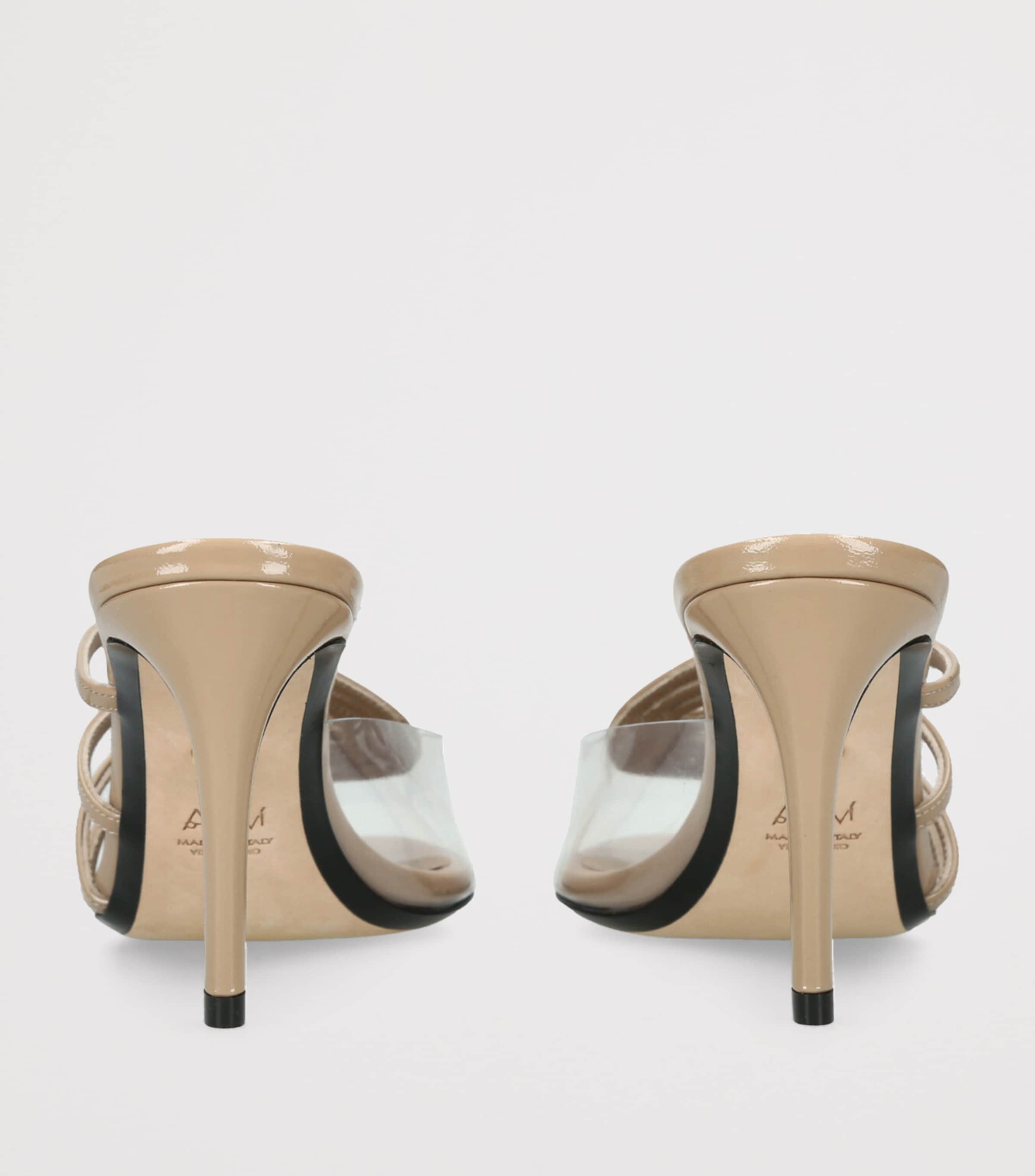 Patent Leather Miriam Heeled Mules 80