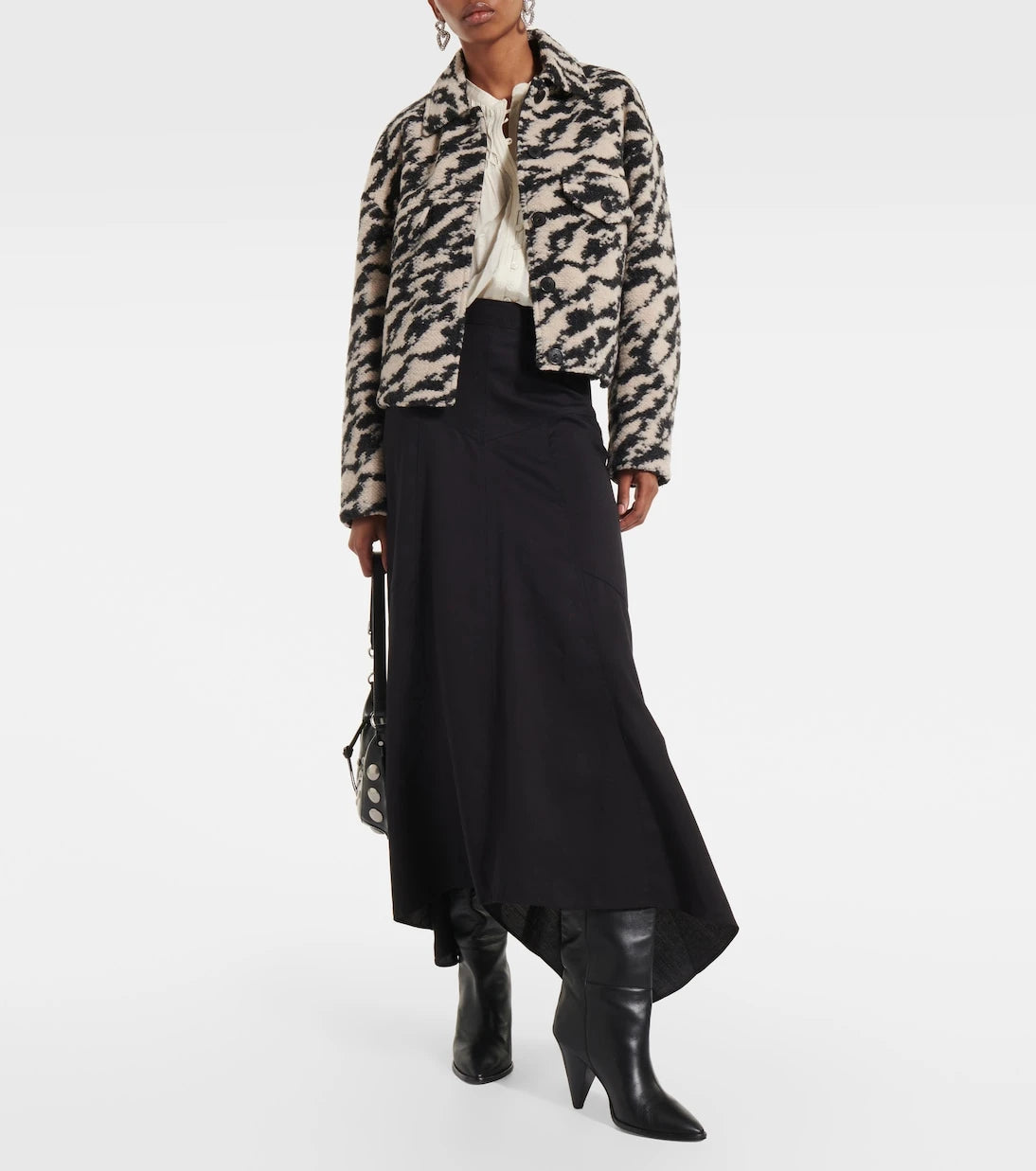 Marant Etoile - Alona asymmetric midi skirt