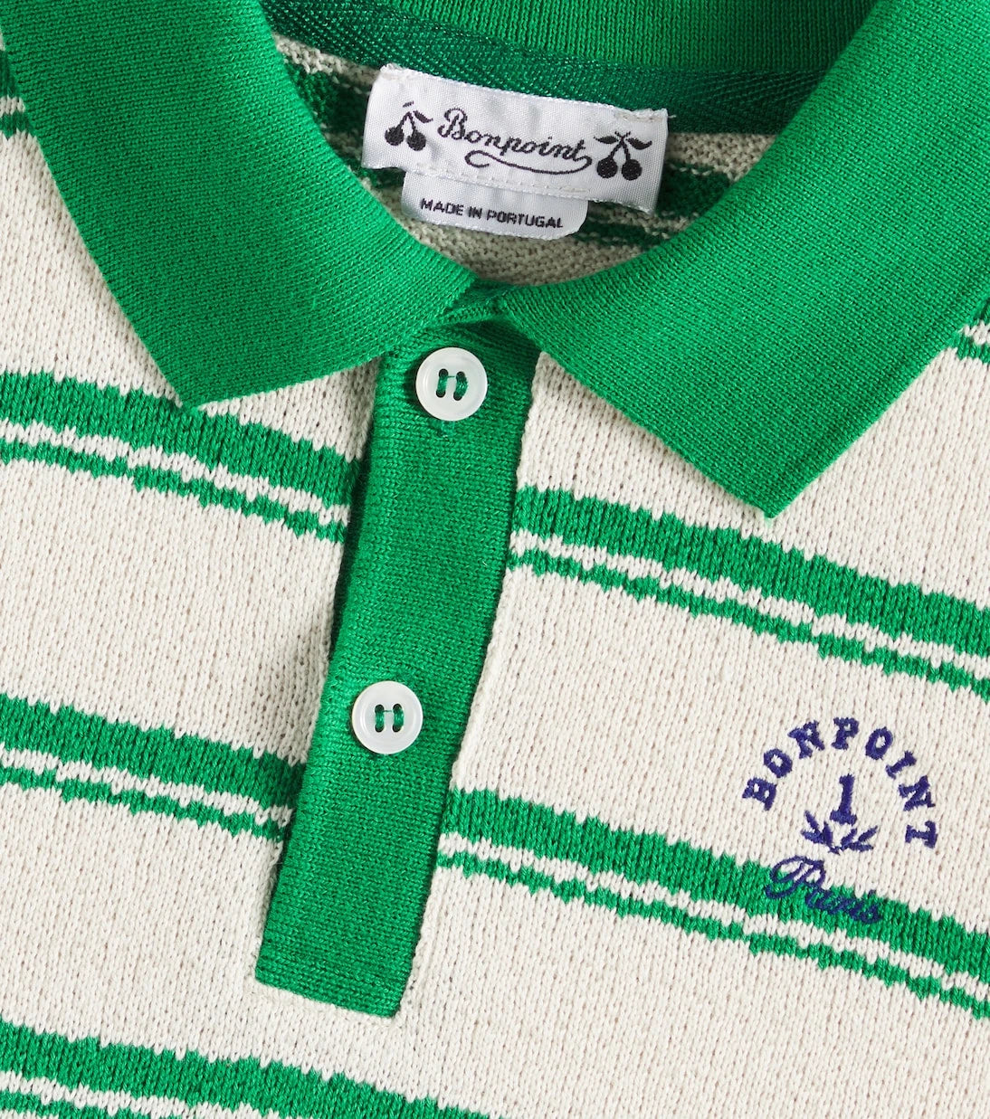 Bonpoint - Edel cotton terry polo shirt