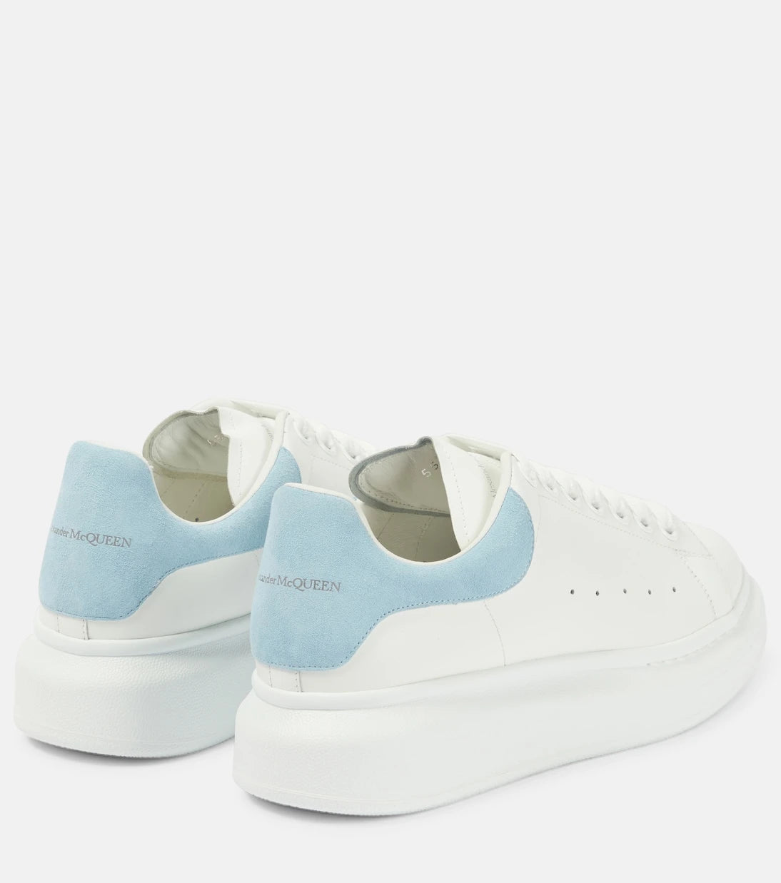 McQueen - Oversized leather sneakers
