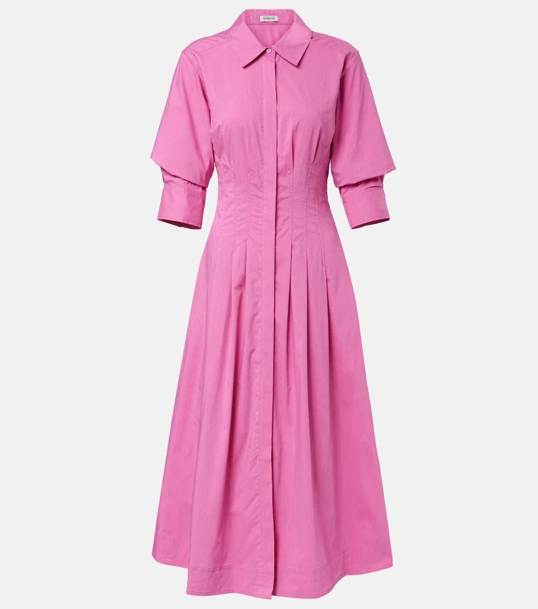 Simkhai - Jazz cotton-blend poplin shirt dress