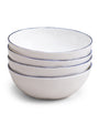 FELDSPAR Set of 4 Cobalt Cereal Bowls (16cm)