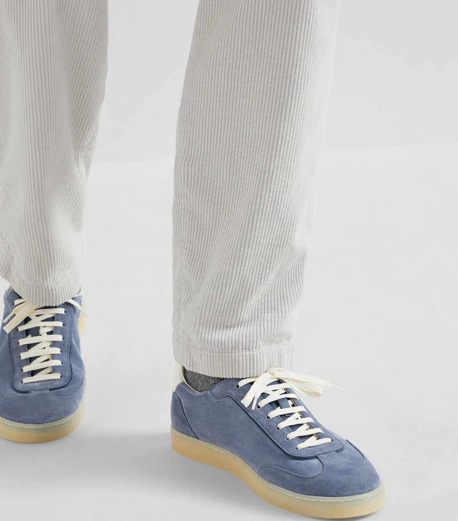 Suede Low-Top Sneakers