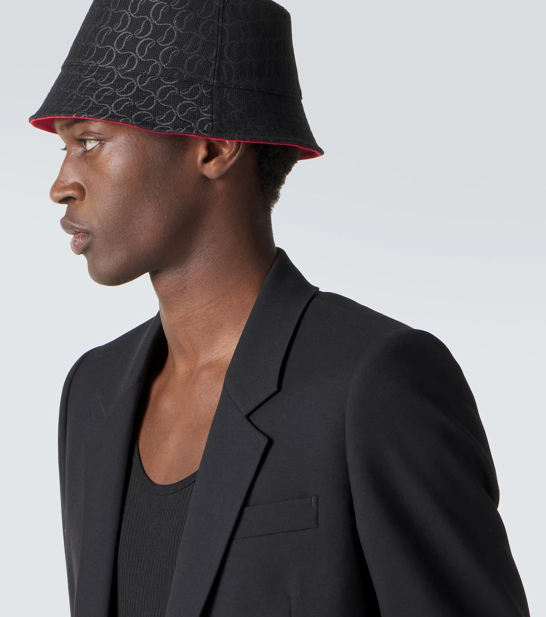Christian Louboutin - Bobino canvas bucket hat