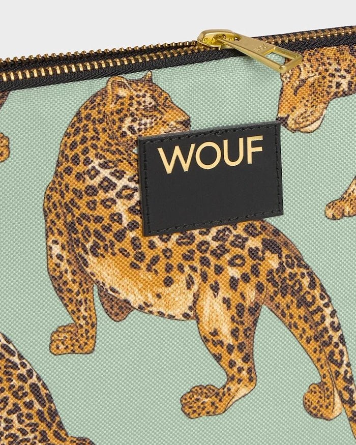 WOUF Emerald Leopard 15"/16" Laptop Kılıfı