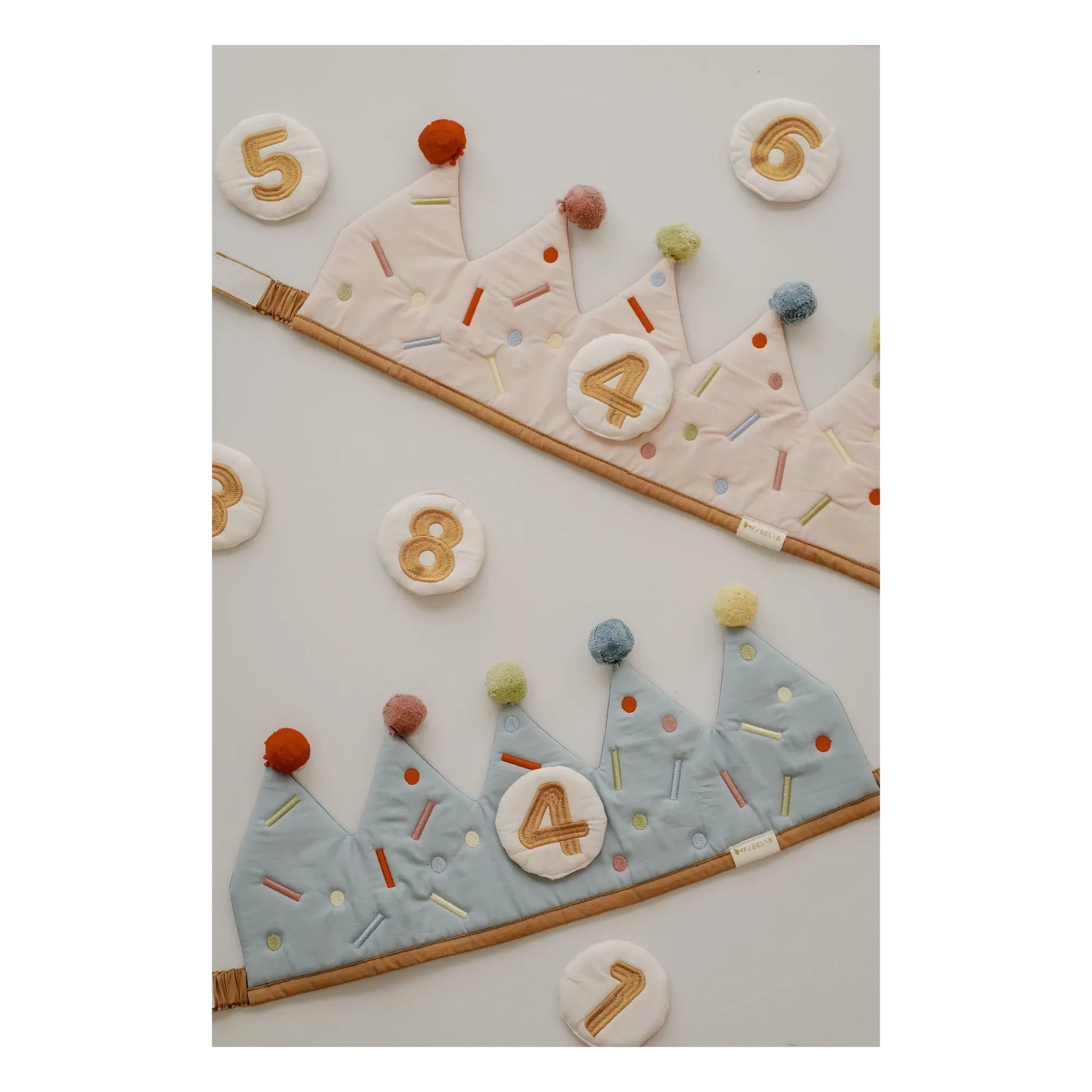 Fabelab - Birthday wreath | Blue