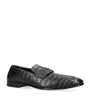 Crocodile Leather L'Asola Loafers