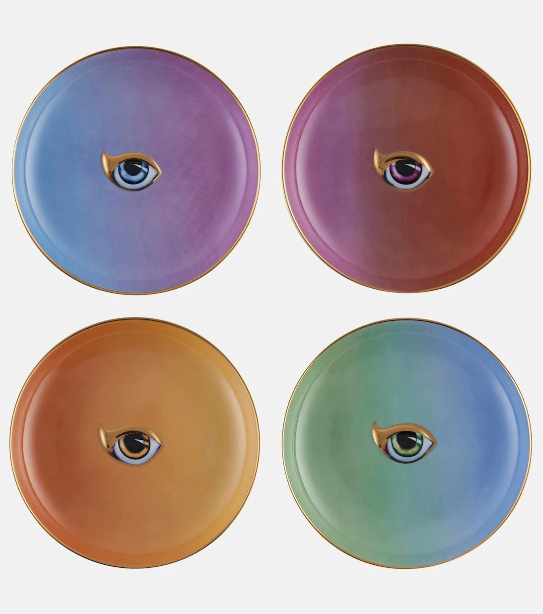 L'Objet - Lito set of 4 plates