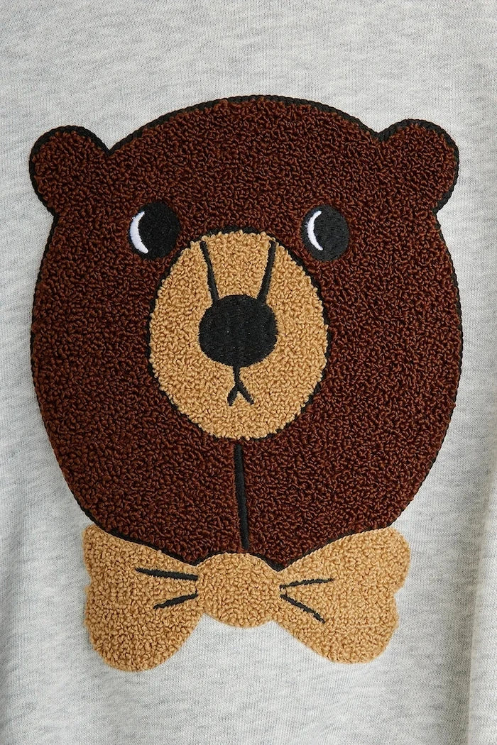 Mini Rodini Bear Çocuk Pamuklu Sweatshirt