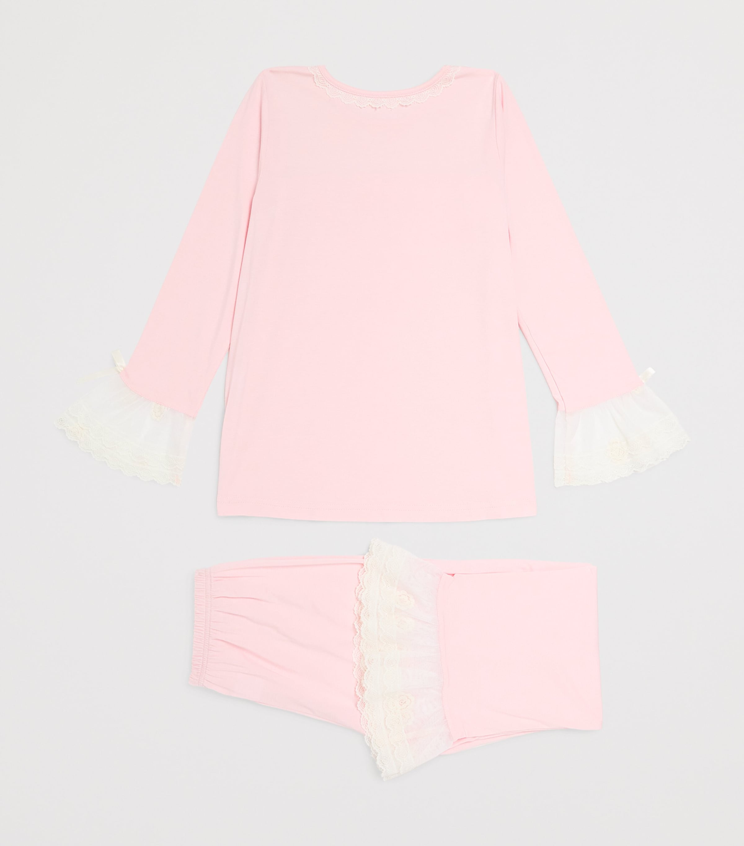 Lace-Trim Alana Pyjama Set (2-12 Years)