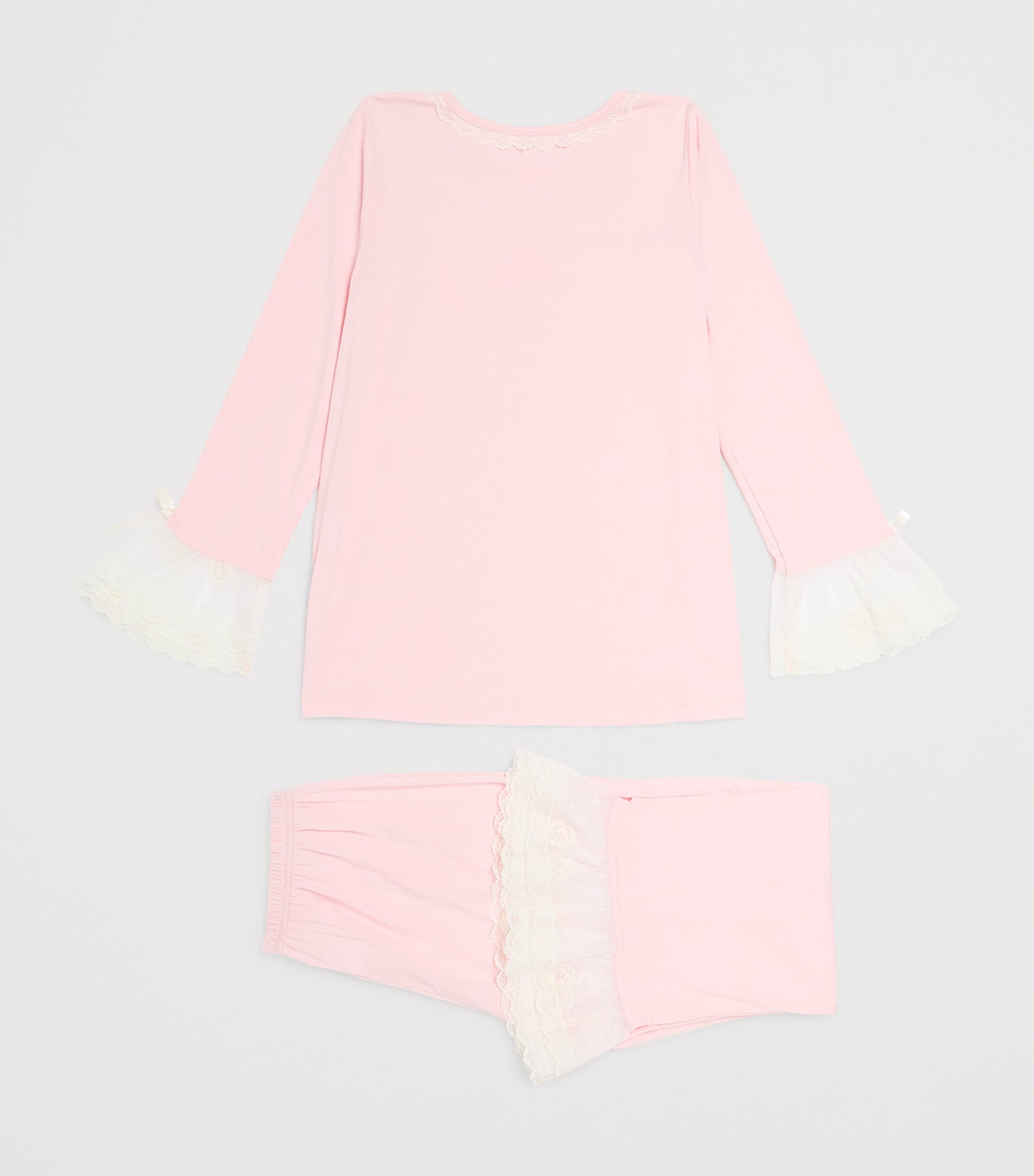 Lace-Trim Alana Pyjama Set (2-12 Years)