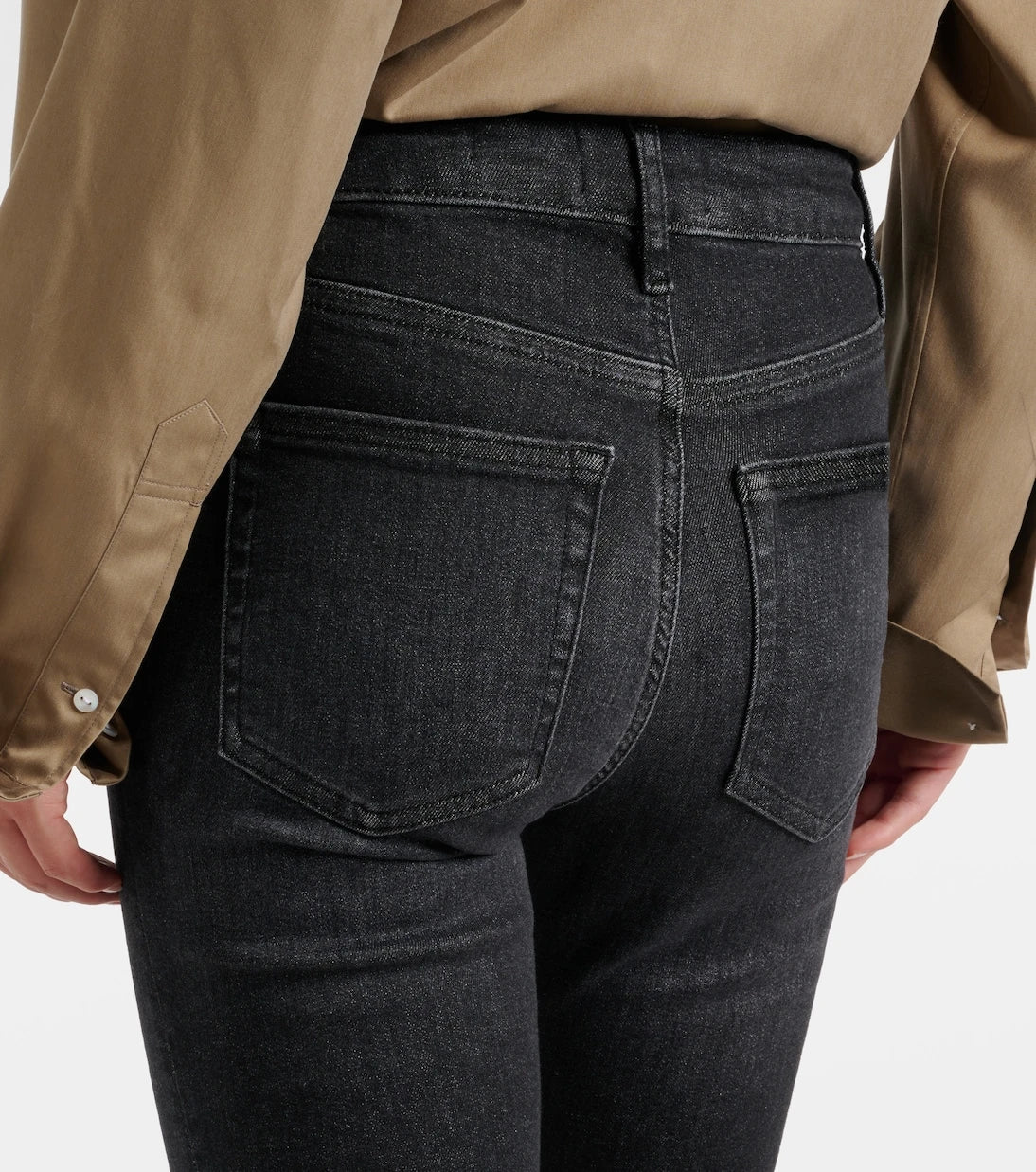 Frame - Le Mini high-rise bootcut jeans
