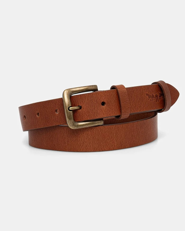 Levi's колан мъжки от кожа