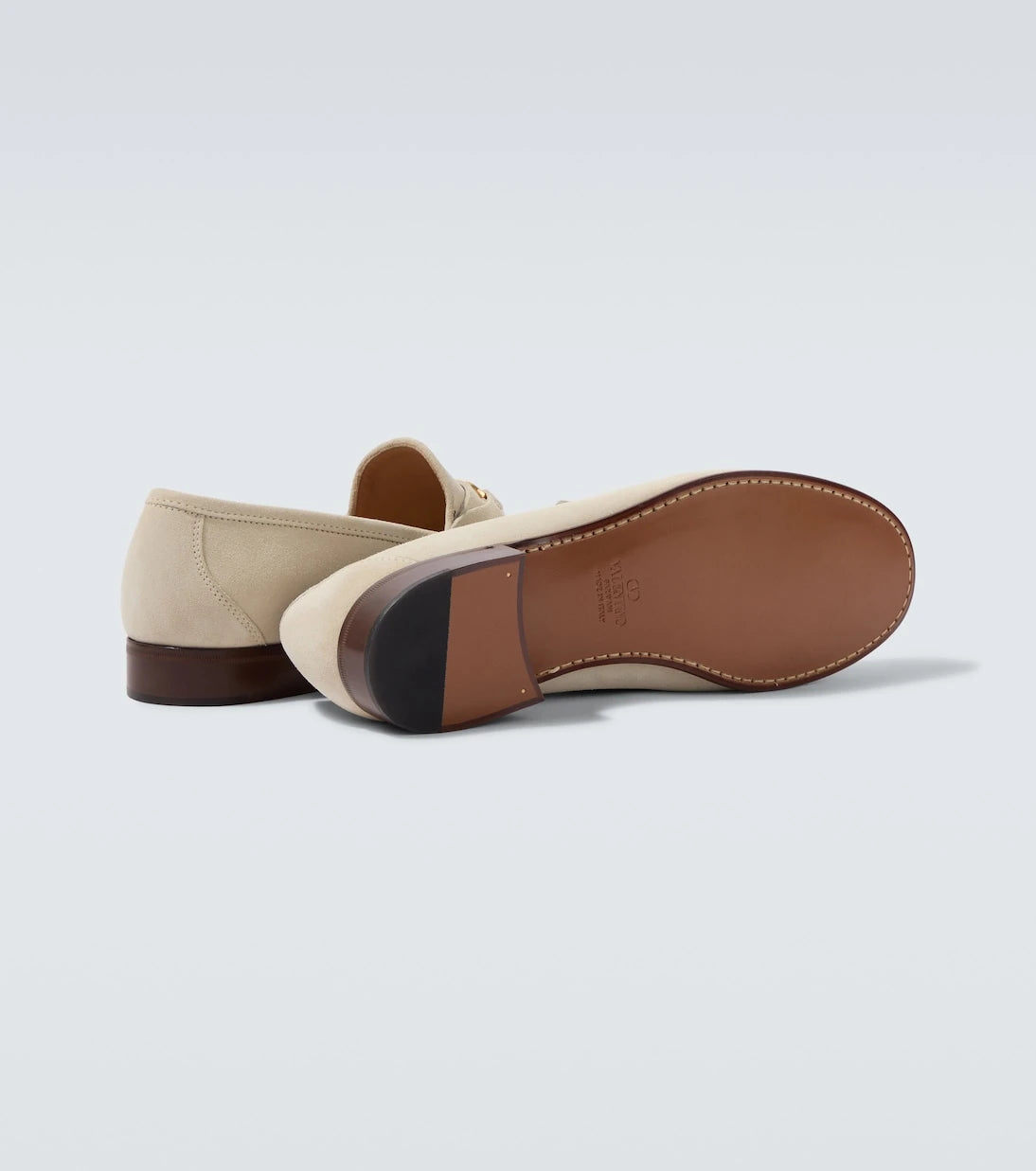 Valentino Garavani - VLogo suede loafers