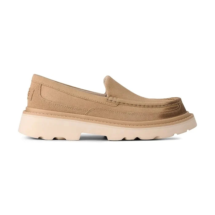 Велурени мокасини UGG Ascot Lug
